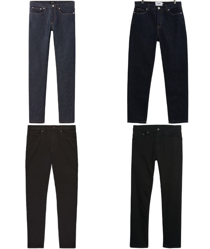 the best dark jeans styles for men
