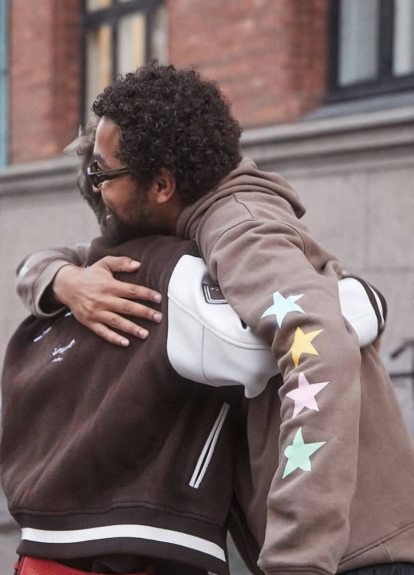 people hugging