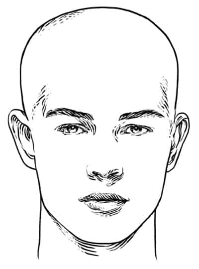 Diamond Face Shape - Men