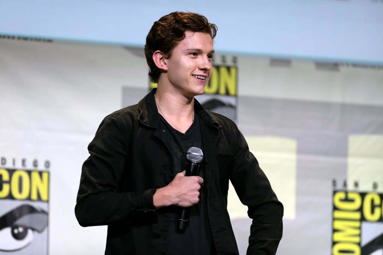 Tom Holland at the 2016 San Diego Comic Con International for Spider Man Homecoming