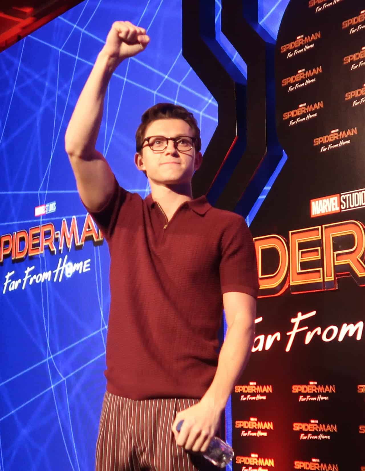 Tom Holland Picture of Tom Holland at the Sony Pictures event in Bali Indonesia 2019